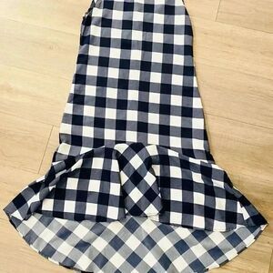 Paulino checkered midi dress